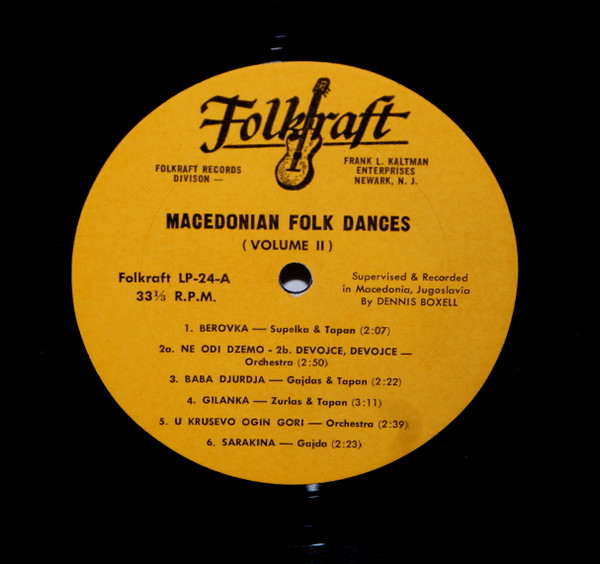 Various - Macedonian Folk Dances Vol. II | Folkraft Records (LP-24) - 3 Various - Macedonian Folk Dances Vol. II | Folkraft Records (LP-24) - 3