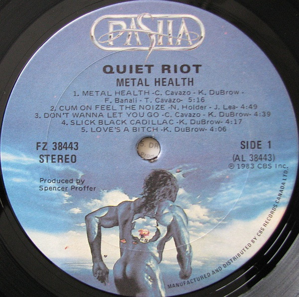 Quiet Riot - Metal Health | Pasha (FZ 38443) - 3 Quiet Riot - Metal Health | Pasha (FZ 38443) - 3