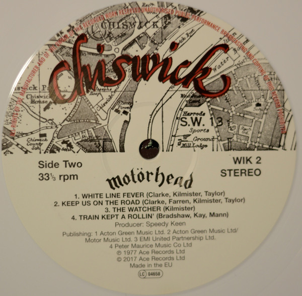 Motörhead - Motörhead | Chiswick Records (WIK 2) - 2