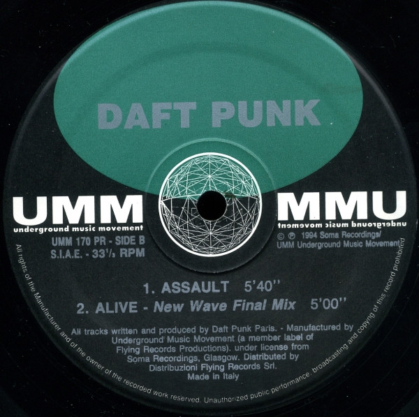 Daft Punk - The New Wave | UMM (UMM 170 PR) - 2
