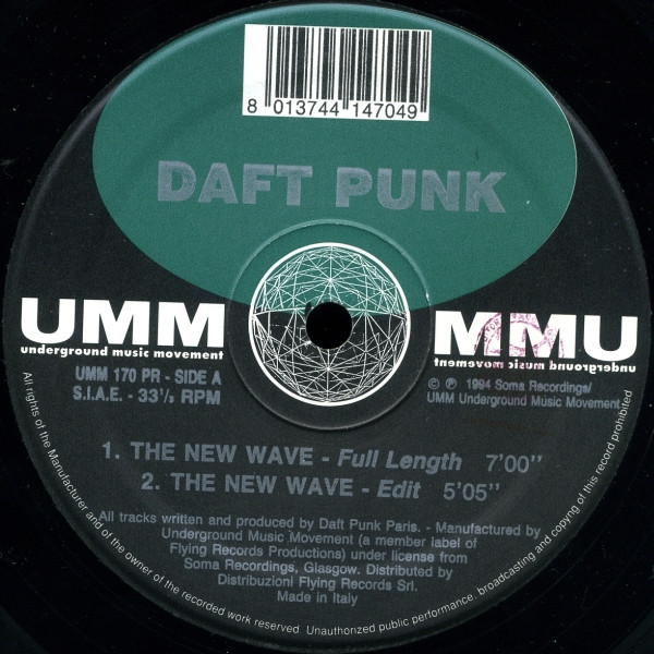 Daft Punk - The New Wave | UMM (UMM 170 PR) - main