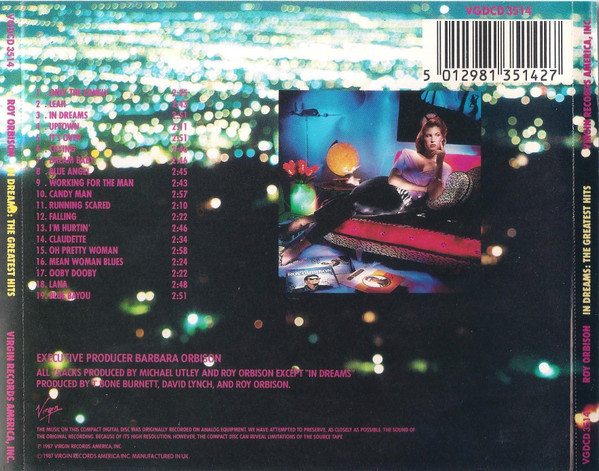 Roy Orbison - In Dreams: The Greatest Hits | Virgin (VGDCD 3514) - 2