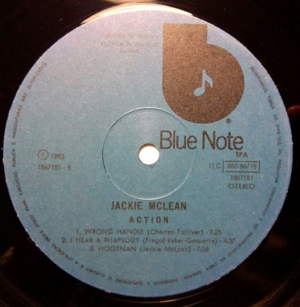Jackie McLean - Action | Blue Note (11C 080-86718) - 4