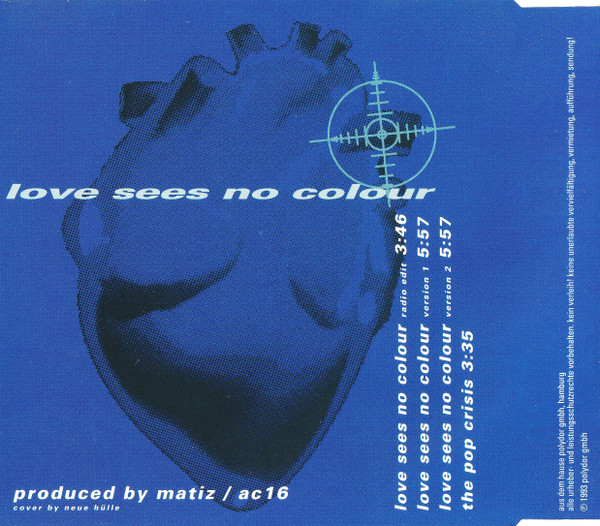 U96 - Love Sees No Colour | Urban (861 603-2) - 4