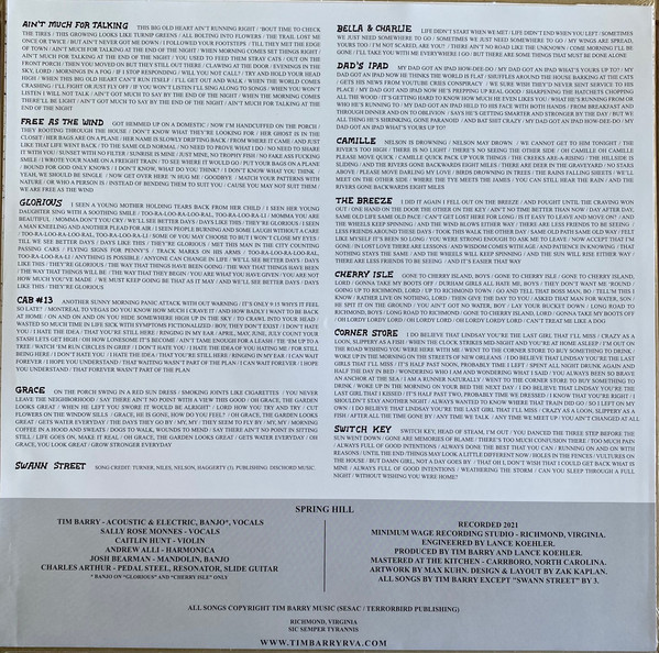 Tim Barry - Spring Hill | Chunksaah Records (CAR074) - 4