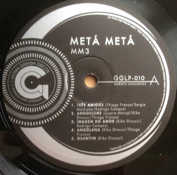 Metá Metá - MM3 | Goma Gringa Discos (GGLP-010) - 4