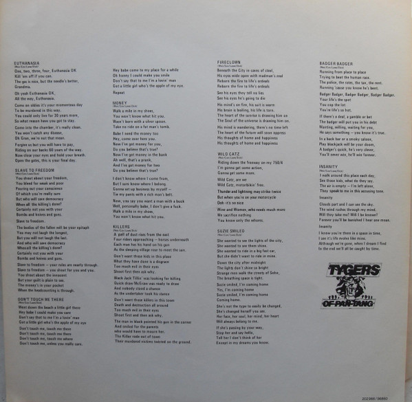 Tygers Of Pan Tang - Wild Cat | MCA Records (202 966-320) - 3