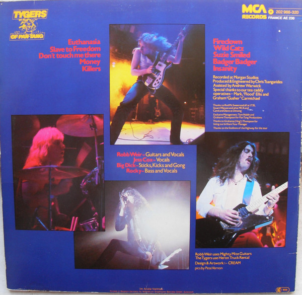 Tygers Of Pan Tang - Wild Cat | MCA Records (202 966-320) - 2