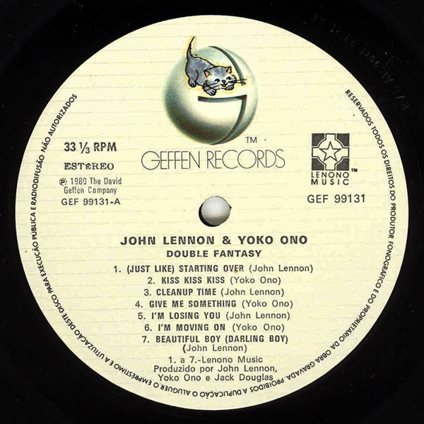 John Lennon & Yoko Ono - Double Fantasy | Geffen Records (GEF 99131) - 3