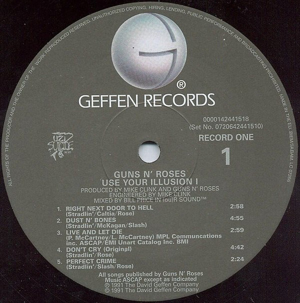Guns N' Roses - Use Your Illusion I | Geffen Records (0720642441510) - 3