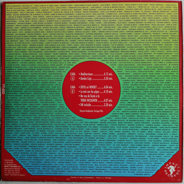 El Tribunal De Las Aguas - Pipas | Toma Toma Records (TT-022) - 2