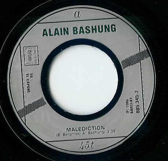 Alain Bashung - Malédiction | Barclay (885 345-7) - 3