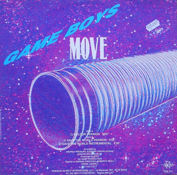 Game Boys - Move | Top Secret Records (TSX 211) - 2 Game Boys - Move | Top Secret Records (TSX 211) - 2