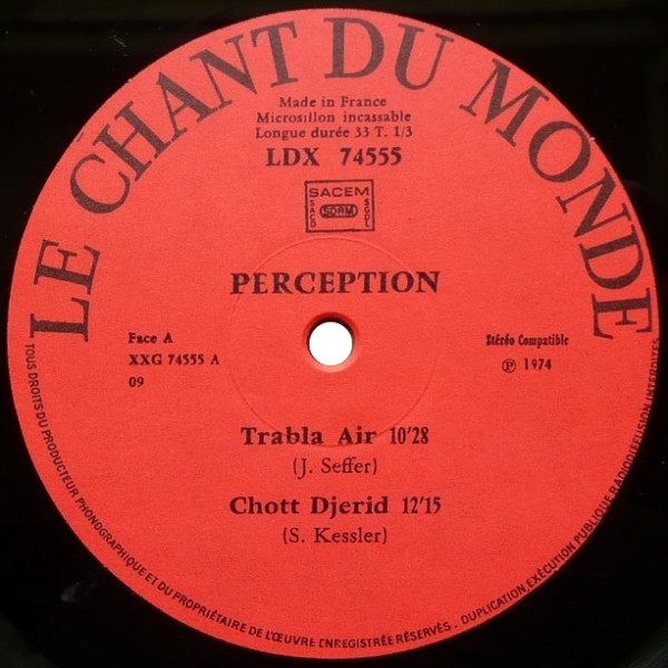 Perception - Mestari | Le Chant Du Monde (LDX 74555) - 4