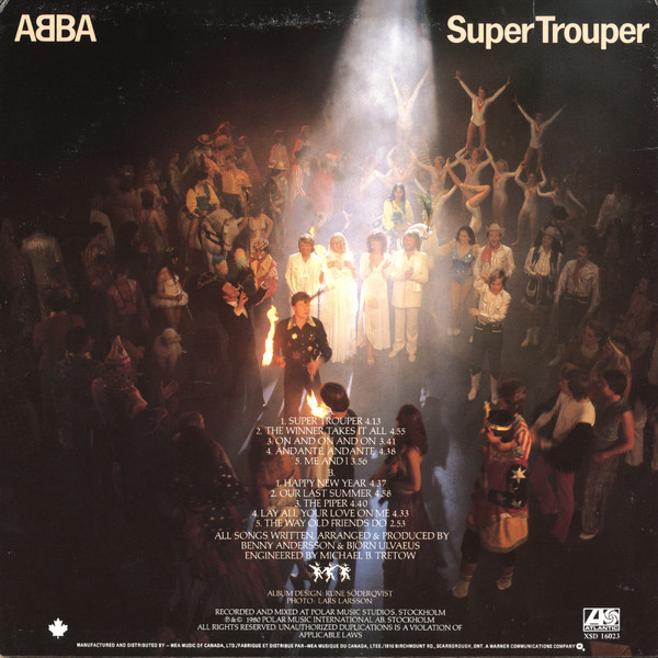 ABBA - Super Trouper | Atlantic (XSD 16023) - 2