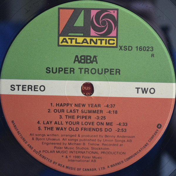 ABBA - Super Trouper | Atlantic (XSD 16023) - 4