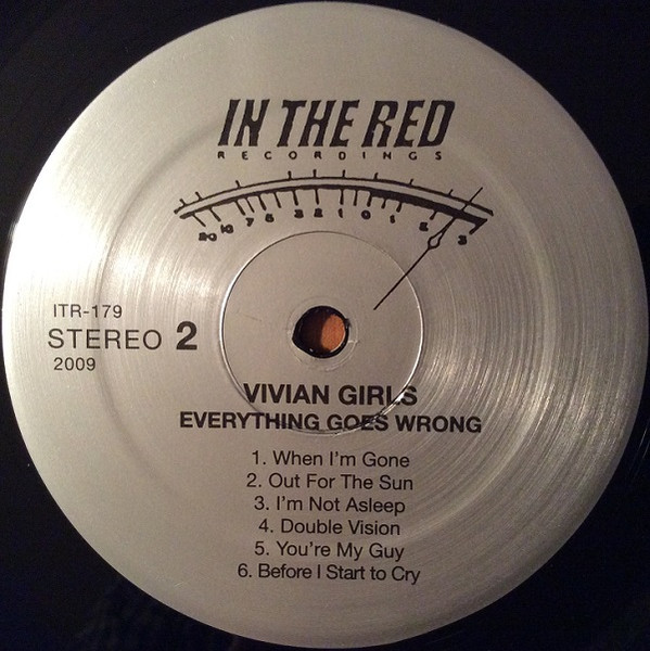 Vivian Girls - Everything Goes Wrong | In The Red Recordings (ITR 179) - 4