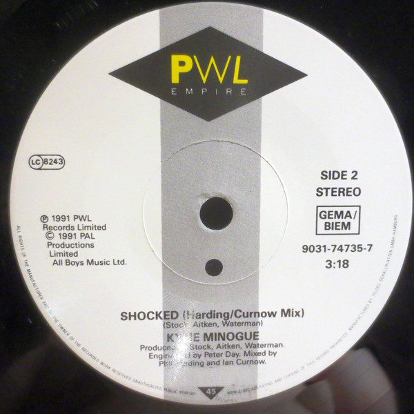 Kylie Minogue - Shocked | PWL Empire (9031-74735-7) - 4