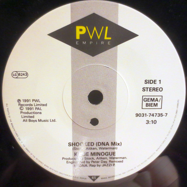 Kylie Minogue - Shocked | PWL Empire (9031-74735-7) - 3
