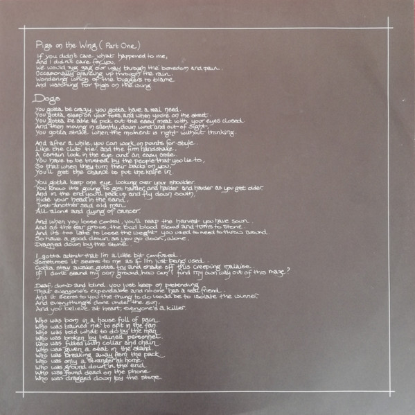 Pink Floyd - Animals | Harvest (2C 068-98434) - 4 Pink Floyd - Animals | Harvest (2C 068-98434) - 4