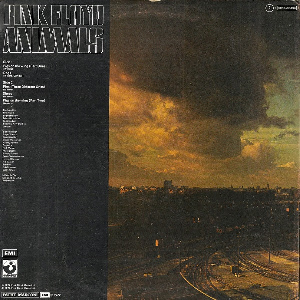Pink Floyd - Animals | Harvest (2C 068-98434) - 2 Pink Floyd - Animals | Harvest (2C 068-98434) - 2