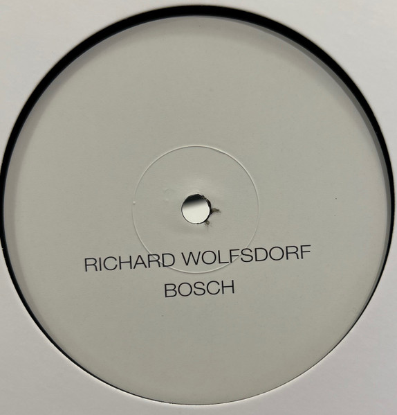Richard Wolfsdorf - MDMA / Bosch | Sei Es Drum (SED011) - 3