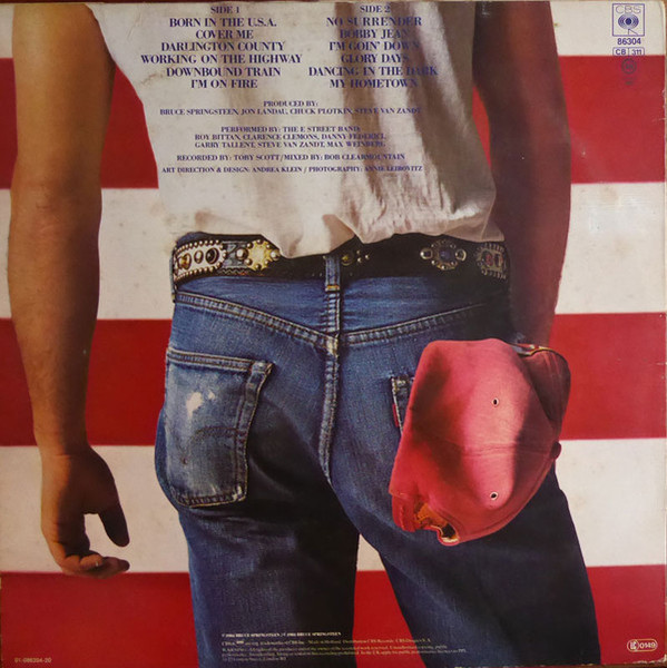 Bruce Springsteen - Born In The U.S.A. | CBS (CBS 86304) - 2