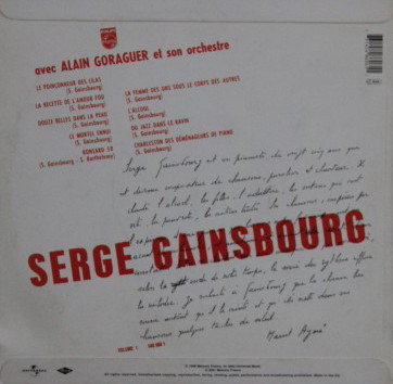 Serge Gainsbourg - Du Chant À La Une !… | Philips (548 606-1) - 2 Serge Gainsbourg - Du Chant À La Une !… | Philips (548 606-1) - 2