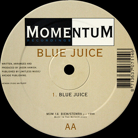 Blue Juice - Blue Juice EP | Momentum Recordings (MOM 14) - 2