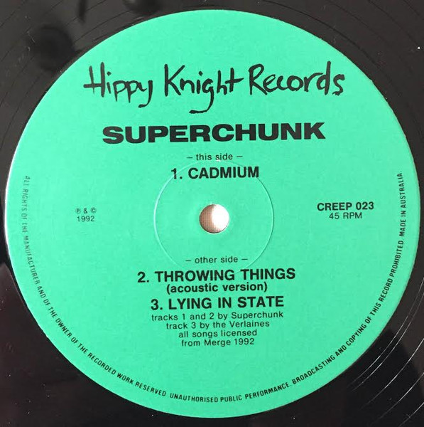 Superchunk - Hit Self-Destruct | Hippy Knight Records (CREEP 023) - 3