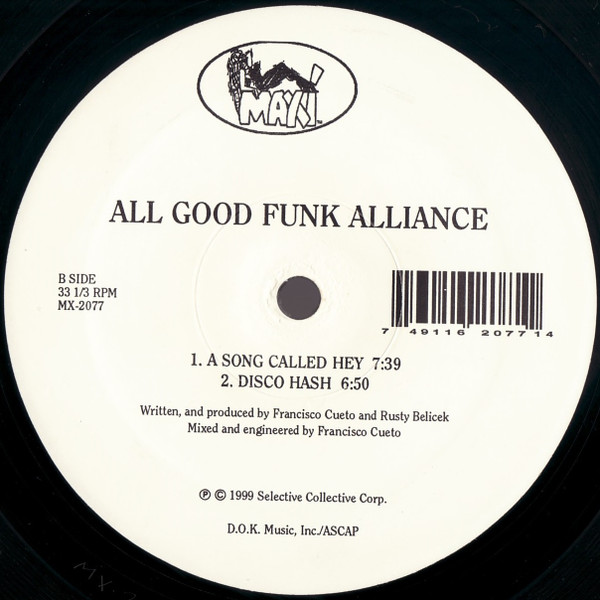 All Good Funk Alliance - It's All Good EP | Maxi Records (MX-2077) - 3 All Good Funk Alliance - It's All Good EP | Maxi Records (MX-2077) - 3