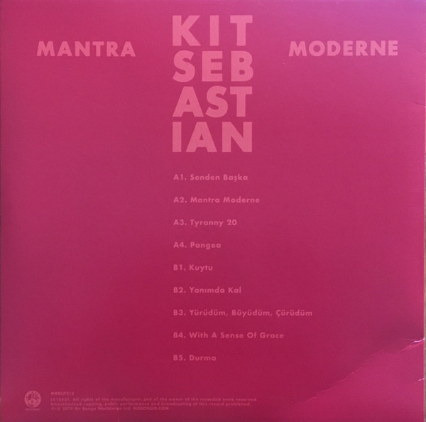 Kit Sebastian - Mantra Moderne | Mr Bongo (MRBLP213) - 2