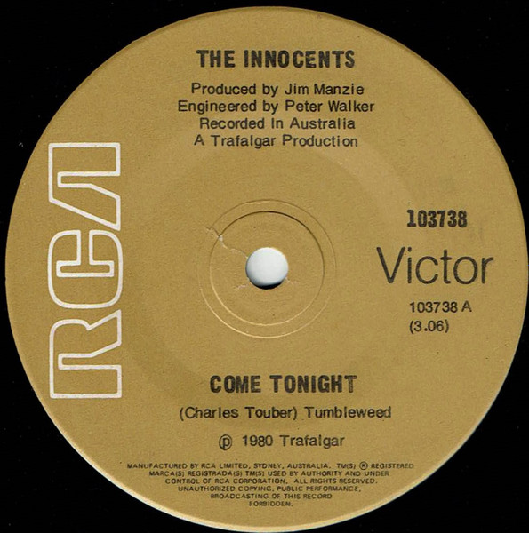 The Innocents - Come Tonight | RCA Victor (103738) - main