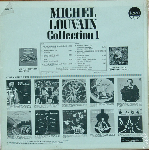 Michel Louvain - Collection ! | Lero (LS-775) - 2