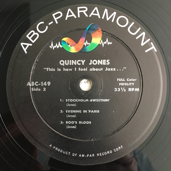 Quincy Jones - This Is How I Feel About Jazz | ABC-Paramount (ABC-149) - 4