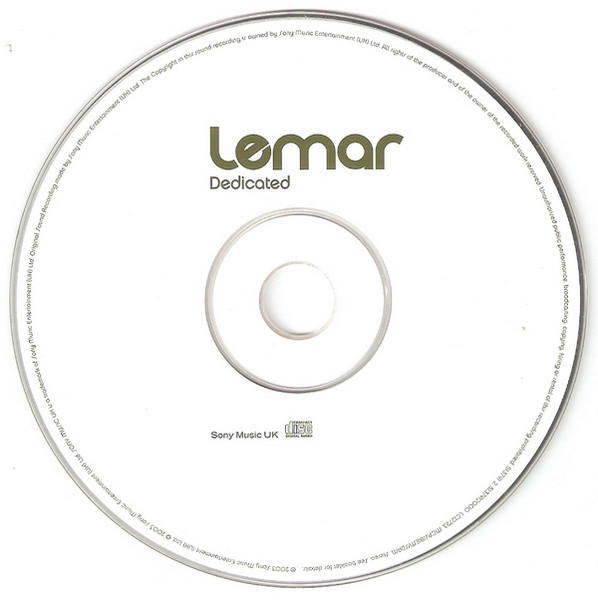 Lemar - Dedicated | Sony Music UK (513791 2) - 3 Lemar - Dedicated | Sony Music UK (513791 2) - 3