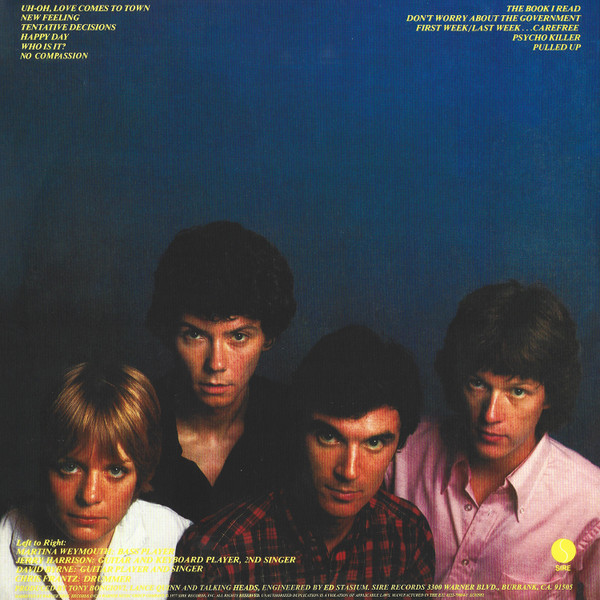 Talking Heads - Talking Heads: 77 | Sire (8122-79884-1) - 2