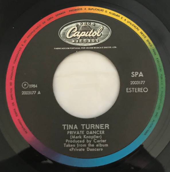 Tina Turner - Private Dancer | Capitol Records (2003177) - 4