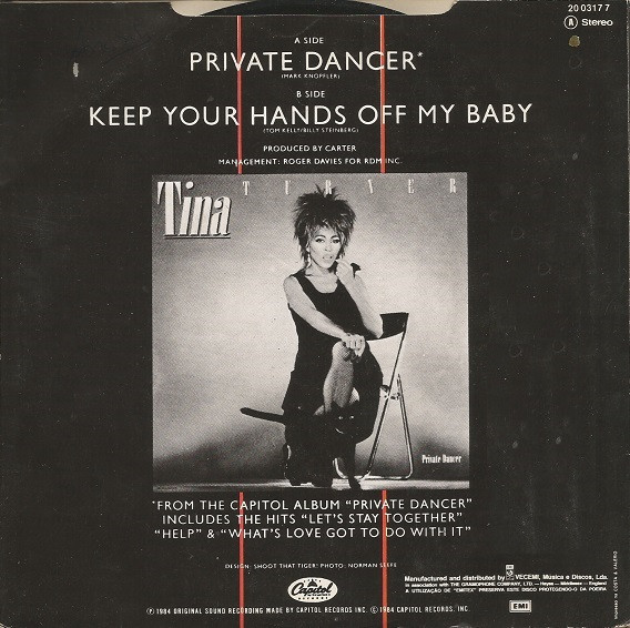 Tina Turner - Private Dancer | Capitol Records (2003177) - 2