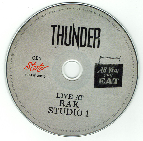 Thunder - All You Can Eat | Ear Music (0210083EMU) - 3 Thunder - All You Can Eat | Ear Music (0210083EMU) - 3