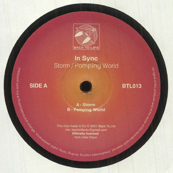 In Sync - Storm / Pomping World | Back To Life (BTL013)