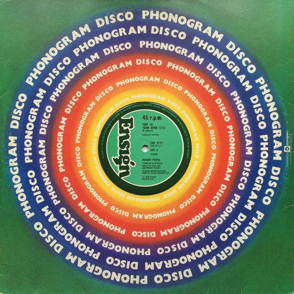 Hudson People - Trip To Your Mind / Power To The Hour | Ensign (ENY 2712) - 3