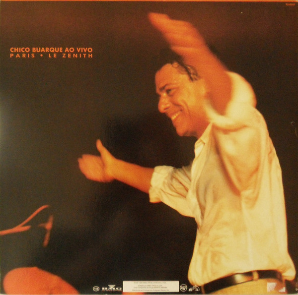 Chico Buarque - Chico Buarque Ao Vivo Paris - Le Zenith | RCA (1240001) - 3