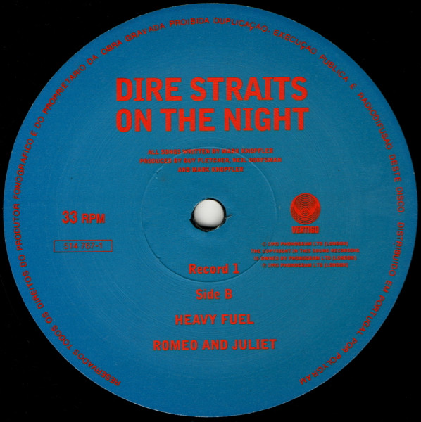 Dire Straits - On The Night | Vertigo (514 766-1) - 4