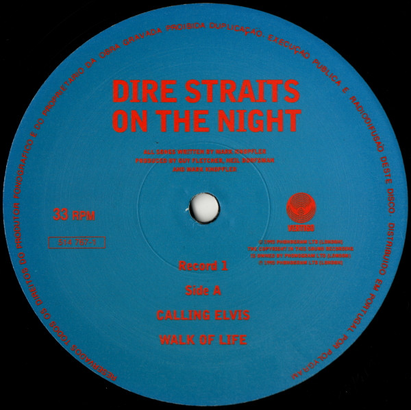 Dire Straits - On The Night | Vertigo (514 766-1) - 3
