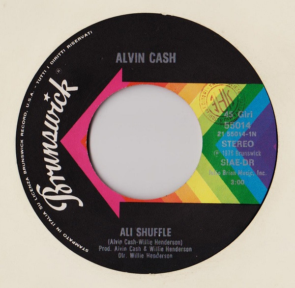 Alvin Cash - Ali Shuffle / Doing The Feeling | Brunswick (55014) - 3