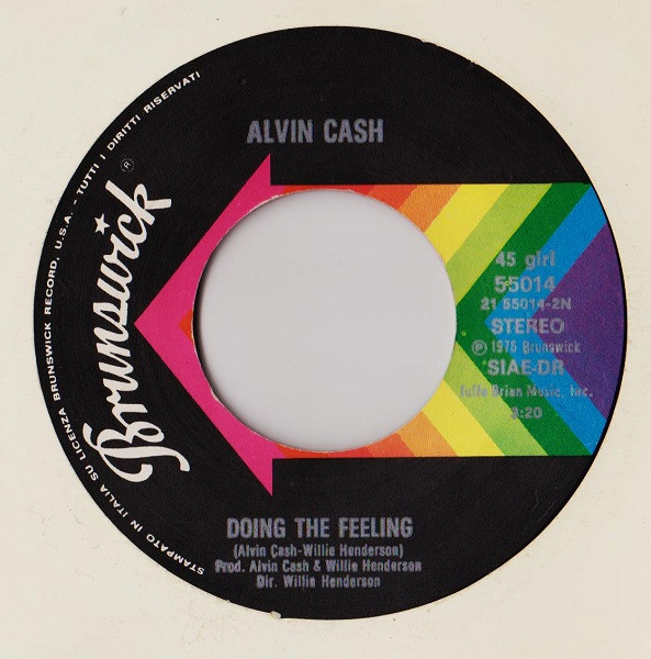 Alvin Cash - Ali Shuffle / Doing The Feeling | Brunswick (55014) - 4