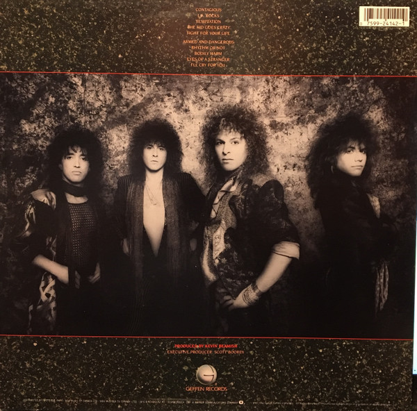 Y & T - Contagious | Geffen Records (XGHS 24142) - 2