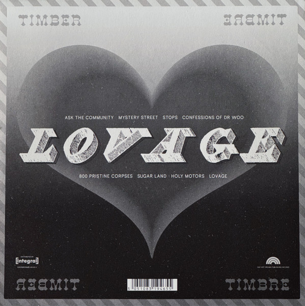 Timber Timbre - Lovage | Hot Dreams Publishing (HD-01-V) - main