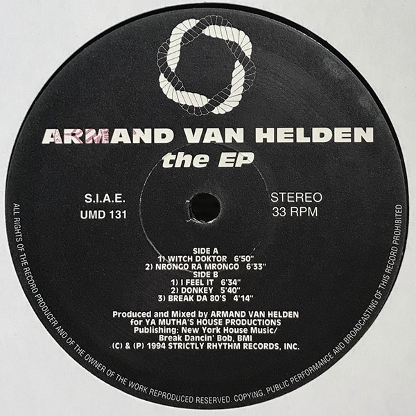 Armand Van Helden - The EP | Underground Music Department (UMD) (UMD 131)